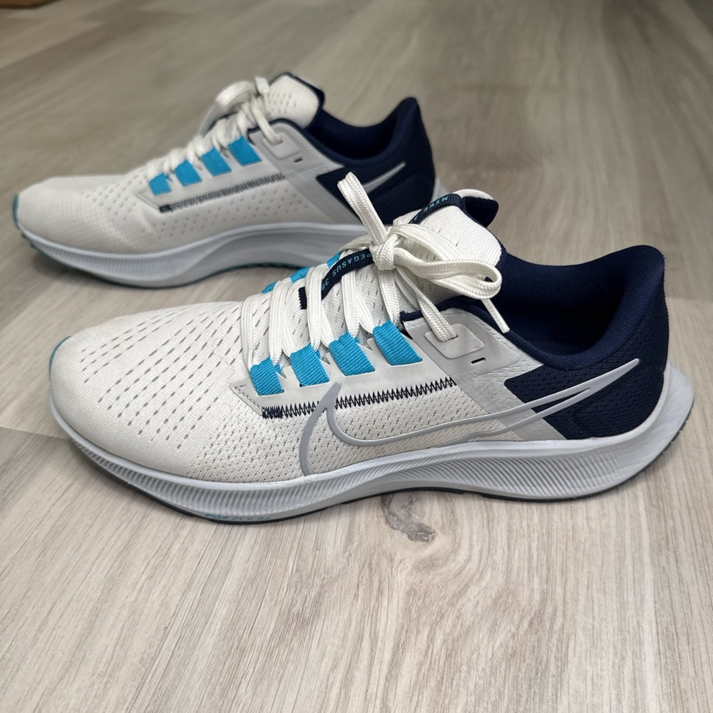 Nike Air Zoom Pegasus 48 White and Teal Men's Sneakers